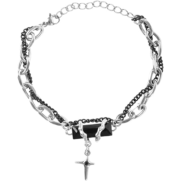 Buy Flavizo Gothic Cross Necklace for Men & Women, Unique Gothic